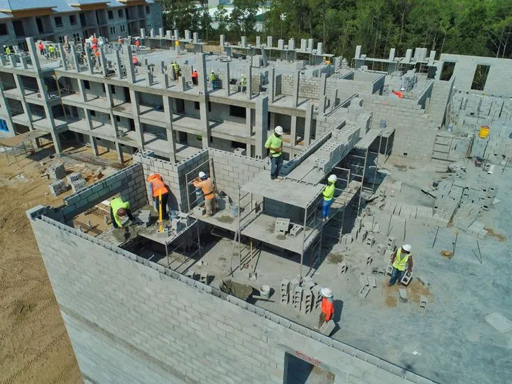 Remote construction project