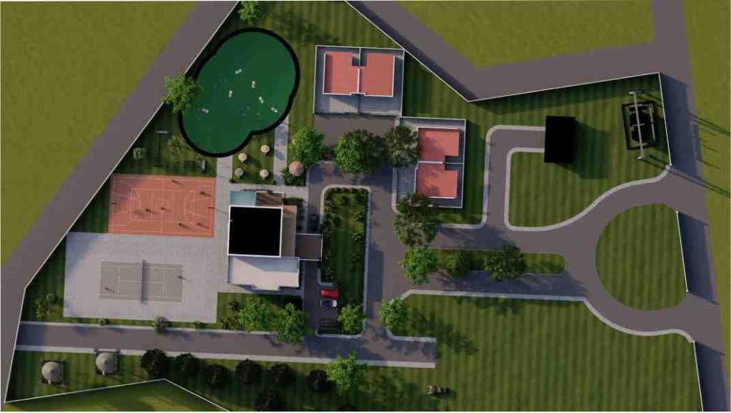 A private estate design