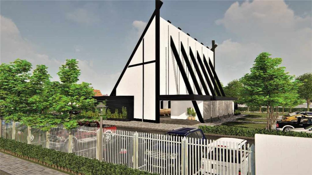 Modern church design — gallery image