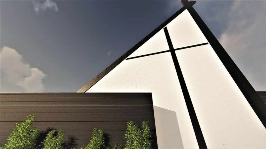 Modern church design — gallery image