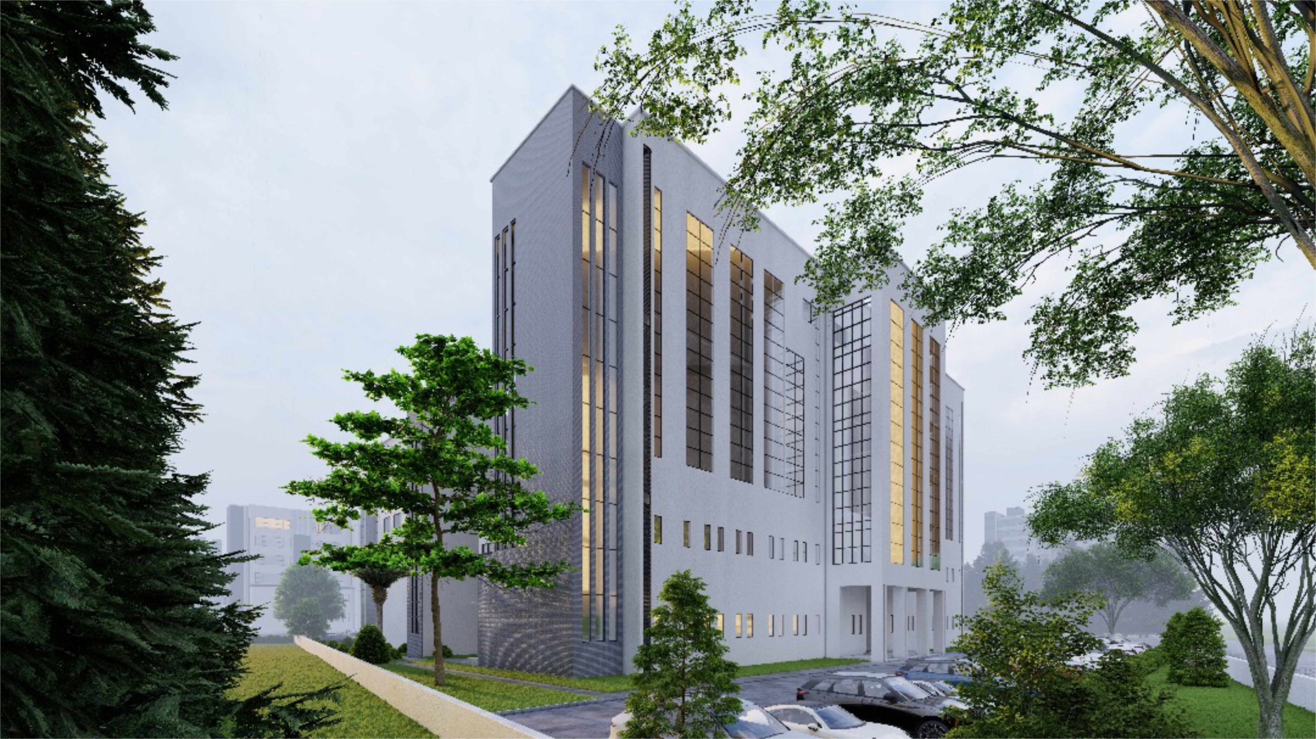 Office building design. — gallery image